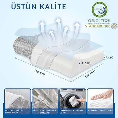 Pillowen Deluxe Ortopedik Visco Yastık