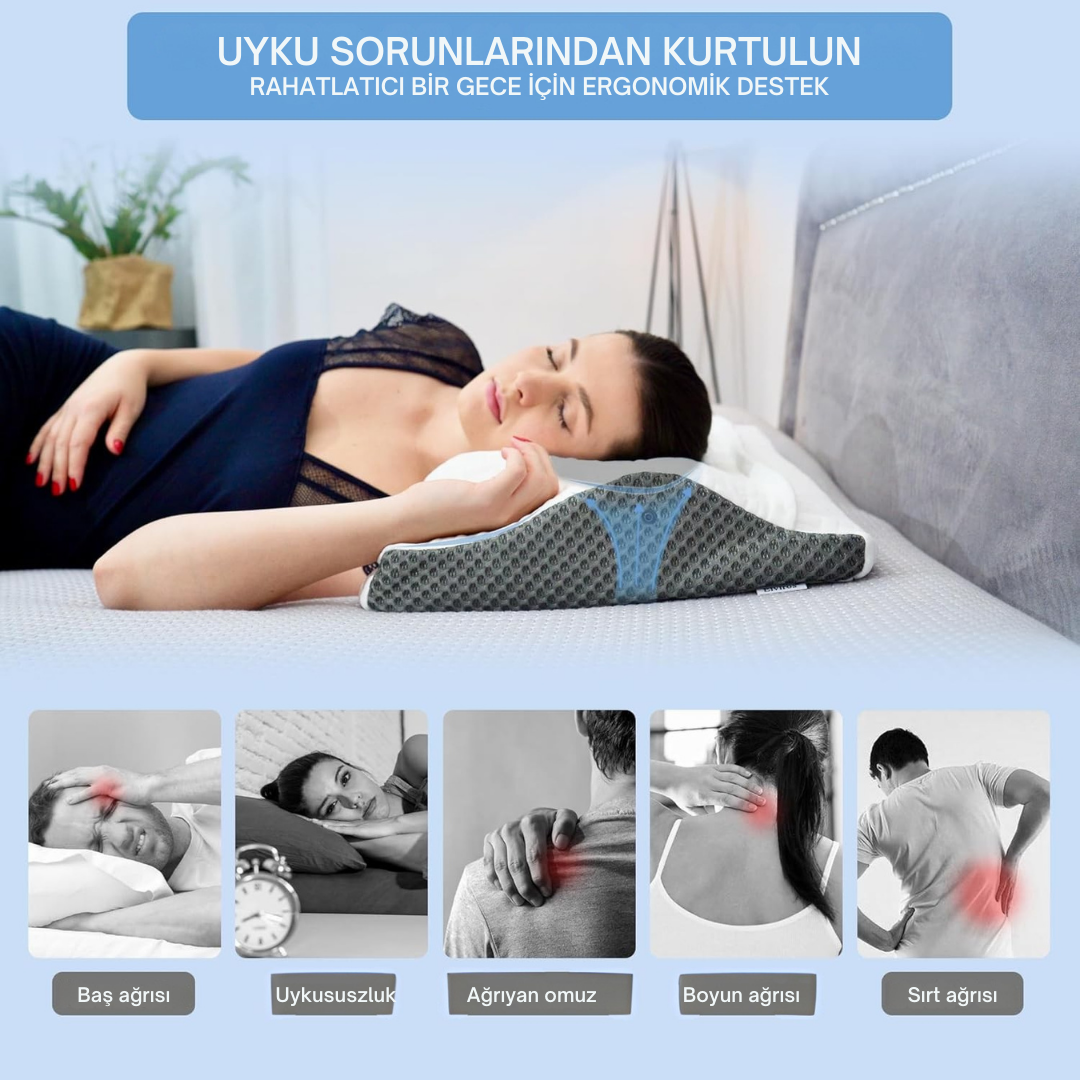 Pillowen Ergo-Pro Multi Visco Yastık