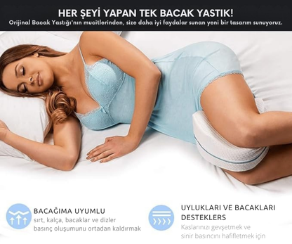 Pillowen Bacak Arası Yan Yatış Destek Yastığı