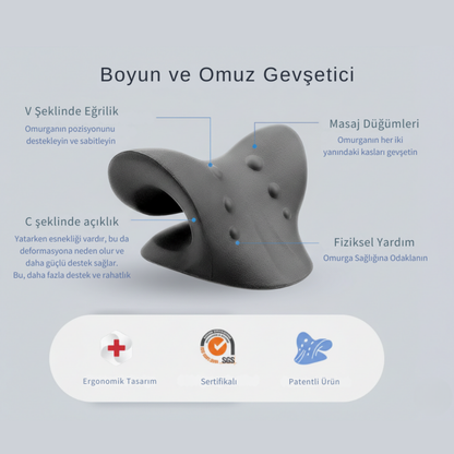 Pillowen Boyun ve omuz egzersiz gevşetici