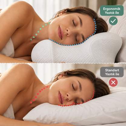 Pillowen Beauty Omuz Boşluklu Güzellik Yastığı